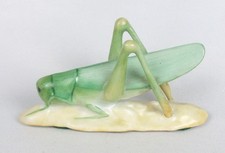 Vintage Herend Hungary Hand Painted Miniature Grasshopper 3