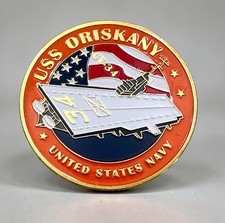 US NAVY - USS ORISKANY / CV-34 Challenge Coin ·IN STOCK· ·FAST SHIPPING· ·NEW· picture