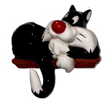 Vintage Ceramic Looney Tunes Sylvester Wall Hook Warner Bros Studio picture