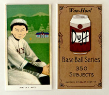 T206 Mr. Kim City Wok South Park 2-Sided T206 Tobacco Parody Card | Mike Donlin picture