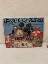 Vintage SMURF Play Village 1981 Peyo Lakeside #5310 NEW SEALED  picture