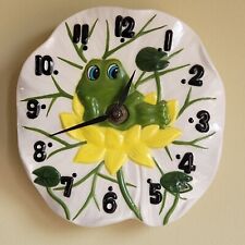 Vintage Sears Roebuck Neil The Frog Wall Clock Battery Operated / Not Working picture