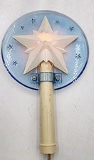 Vintage Royalite/ Royal Electric  Starlite Halo Christmas Tree Topper- Works  picture