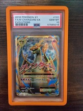 2016 Pokemon Xy Evolutions #101 Fa/M Charizard Ex Evolutions PSA 10 picture