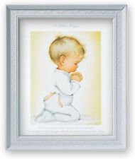 Bedtime Prayes Framed Portrait Print, 11 1/2 Inch - A Child's Prayer - Boy  picture