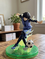 Anime Blue Lock Meguru Bachira PVC Figure Soccer Player Model Doll Toy NEW picture