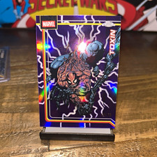 Topps 2026 Topps Chrome Marvel Toxin #181 Serial Numbered Parallel /75 picture