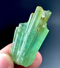 93 Carat Green Tourmaline Crystal Specimen From Afghanistan  picture