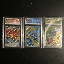 Pokemon First Partners Kanto Starters ACE 10  Sequential Set Gen 1 picture