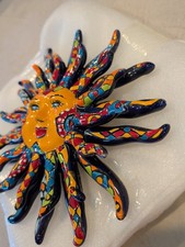 Talavera sun face, resplendor Mexican artist Gerardo Garcia  picture