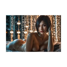 Resident Evil Poster, Ada Wong Wall Art, Video Game Print, Gamer Decor picture