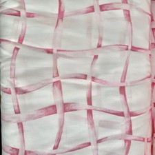 Vintage Pink Jolie Ribbon Cotton Fabric 15.6 Yd Bolt English Country Cottagecore picture