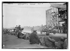 Photo:Endicott NY 1910 Cole Automobile Racing Race Track Spectators picture