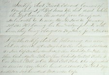 1863 Civil War Union 4th Mass. Reg. Named Deserter Handwritten Letter Document picture