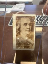 1948 Topps Magic Photo 4N (American Inventors) Benjamin Franklin - rare picture