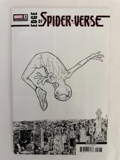 Edge of Spider-Verse #3 2nd Print 1:25 Ramos Sketch Variant 2023 NM picture