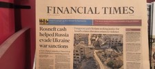The financial Times Thursday September 24 2026 picture