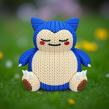 Snorlax Fan Art Crochet Style 3D Printed Figure PLA Non-Toxic 8” by 3Dvibbles picture