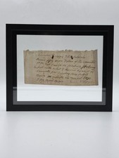 Ultra Rare 1798 Enoch Whipple Signed Church Receipt Salisbury MA Pulpit Payment picture