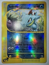 2002 Pokemon Expedition Totodile Reverse Foil WOTC  picture