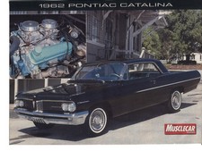 1962 PONTIAC CATALINA SD LIGHTWEIGHT HARDTOP 2 pg Color Article picture