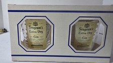 Rare Vintage Tervis 4 Pack Seagrams Extra Dry Gin 12 oz Tumblers Original Box picture
