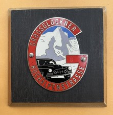 Badge souvenir auto car Austria Austrian Grossglockner Hochalpenstrasse picture