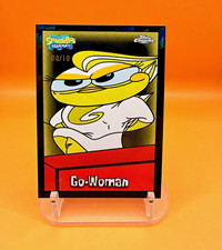 2025 Topps Chrome SpongeBob SquarePants Black Sapphire Go-Woman #141 8/10 picture