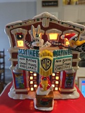VTG 1996 Warner Bros Looney Tunes Matinee Theater Christmas Village Bugs Daffy picture