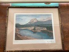 Museum Framed President Eisenhower White House Christmas Gift Prints 1959 &1960 picture