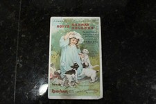 Antique Advertising Trade Card Ca. 1897 Hoyt's German Cologne Lowell, MASS picture