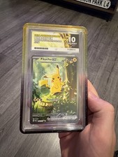 2026 Ascended Heroes Pikachu Ex SIR 276 Ace 10 perfect sub grades  picture