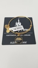 NWT Alex and Ani Star Tours 30 Years Gold Tone Bracelet Disney D23 picture