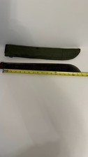 WWII Vintage 1945 A.F.0101 machete  with Wood Handle picture