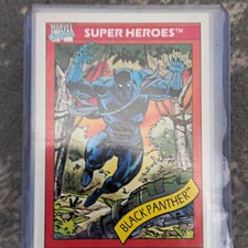 Marvel Super Heroes Black Panther Non-Sport Trading Card Base Set picture