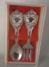 Vintage Knotts Berry Farm Collectible Doll Small Spoon Fork Set Made in Japan picture