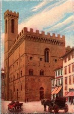 Vintage Firenze Palazzo del Podestà Bargello Italy Postcard picture
