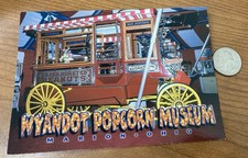 Wyandot Popcorn Museum POSTCARD - Marion Ohio Antiques Retro Vintage Travel USA picture