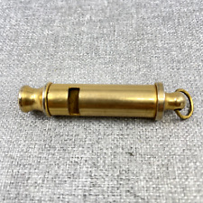 sgt preston of the yukon brass whistle 1950's 3 1/8