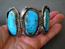 HUGE Native American 3 Rich Blue 2