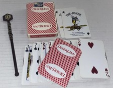 VTG 2 Desert Inn Hotel Casino Souvenirs Deck Playing Cards Swizzle Stick Vegas picture