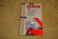 Vintage 1968 Car Mileage Trouble Guide Sliderule Promo Dons Tele-Warren Michigan picture
