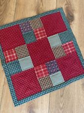 Handmade Quilted Patchwork Wallhanging Christmas Red Green 16