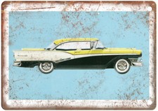 Vintage 1957 Meteor Rideau 500 Hardtop Ad Retro Look Metal Sign A5662 picture