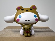 Sanrio Cinnamoroll in Bear Costume 3” Figure w/ Tiny Bear Hugging Buddy New picture