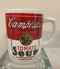 Vtg Campbell's tomato soup coffee mug cup 125th anniversary picture