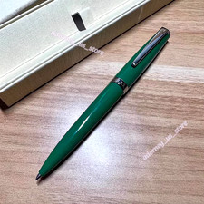 New Rolex Green Silver Ballpoint Pen Luxury AD VIP Gift Rare picture