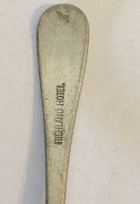 Highland Hotel Fork Vintage Souvenir Collectible picture