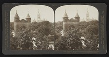 Hartford Connecticut 1909 Soldiers Memorial Gateway Capitol Stereoview picture