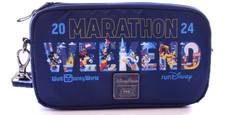 Disney Lug 24 Run Marathon Crossbody Fanny Pack Navy Bag NWOT  picture